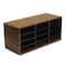 Fellowes Sorter, 12 Compartment, Med Oak 25400 - alternate 2